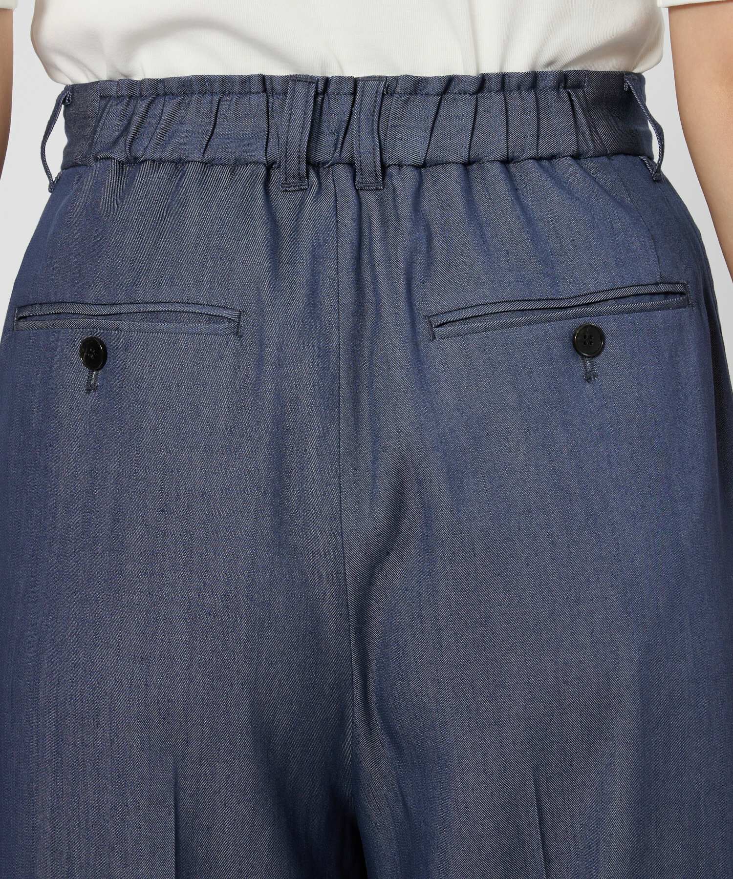 BABYLONE「ソフトレーヨンデニムパンツ」|スラックス|