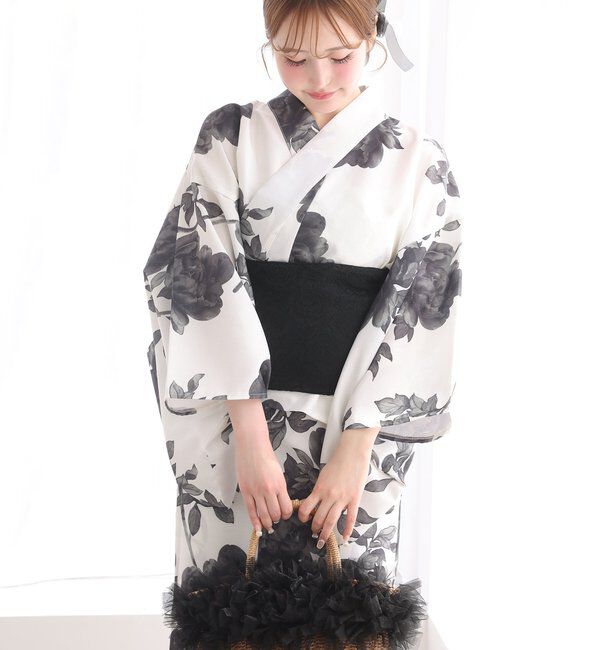  「【接触冷感/吸水速乾】浴衣≪一人で着られる/二部式浴衣(スカートタイプ)≫」|その他|