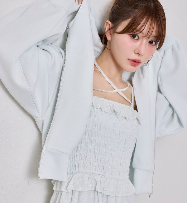  「チュールロゴパーカー」|プルオーバー|