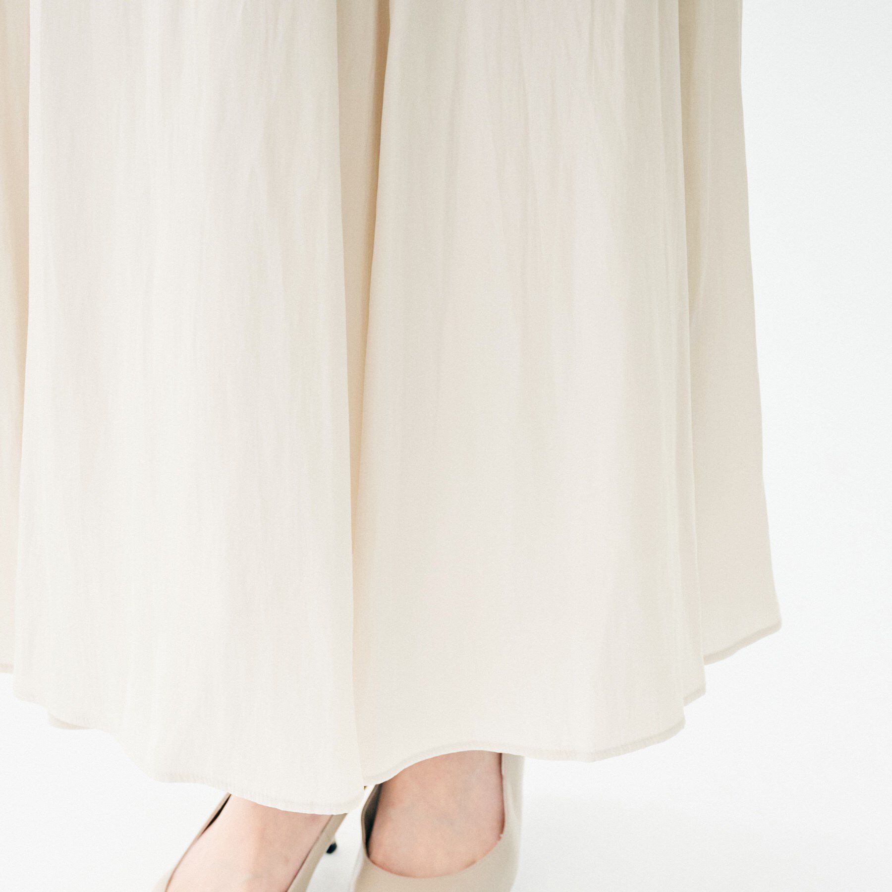 UNTITLED「【洗える/後ろウエストゴム】ロングスカート」|スカート|