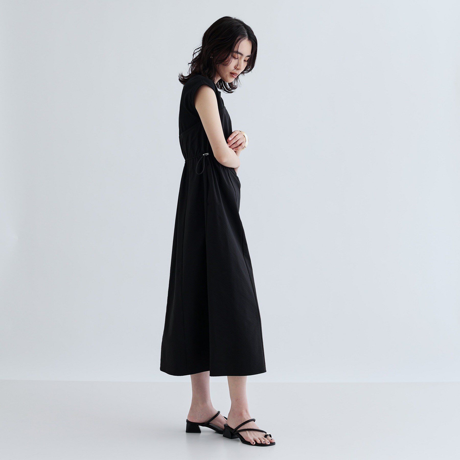 GALLEST「ストライプサッカービスチェワンピース」|ワンピース|