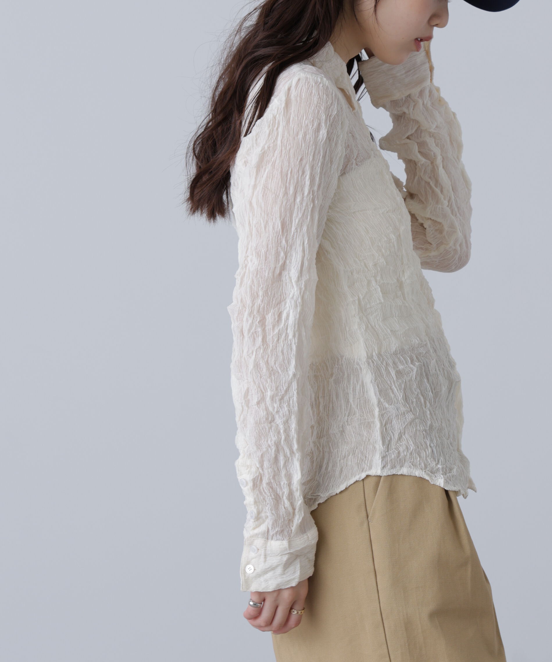  「シアースリムシャツ」|シャツ・ブラウス|