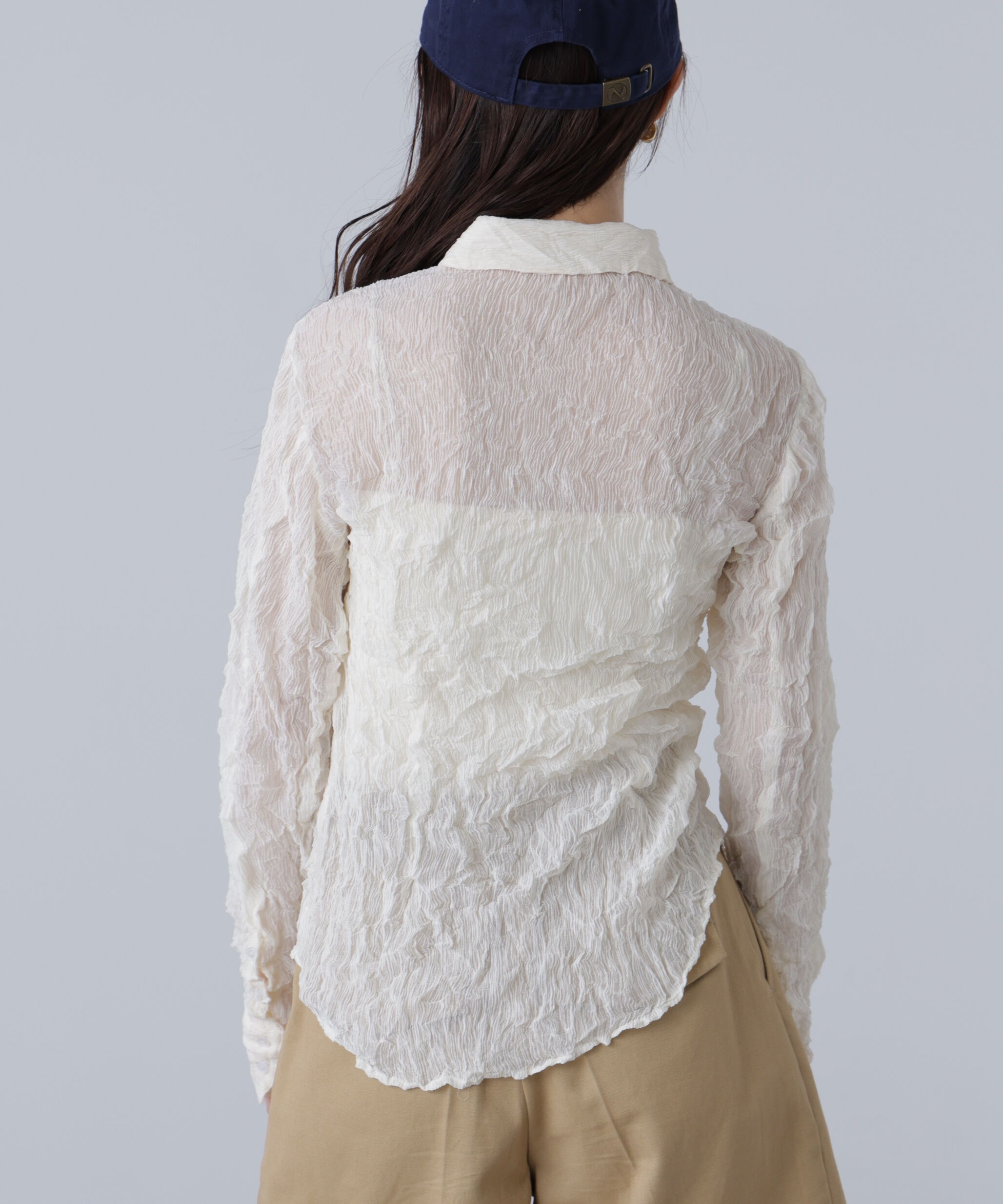  「シアースリムシャツ」|シャツ・ブラウス|