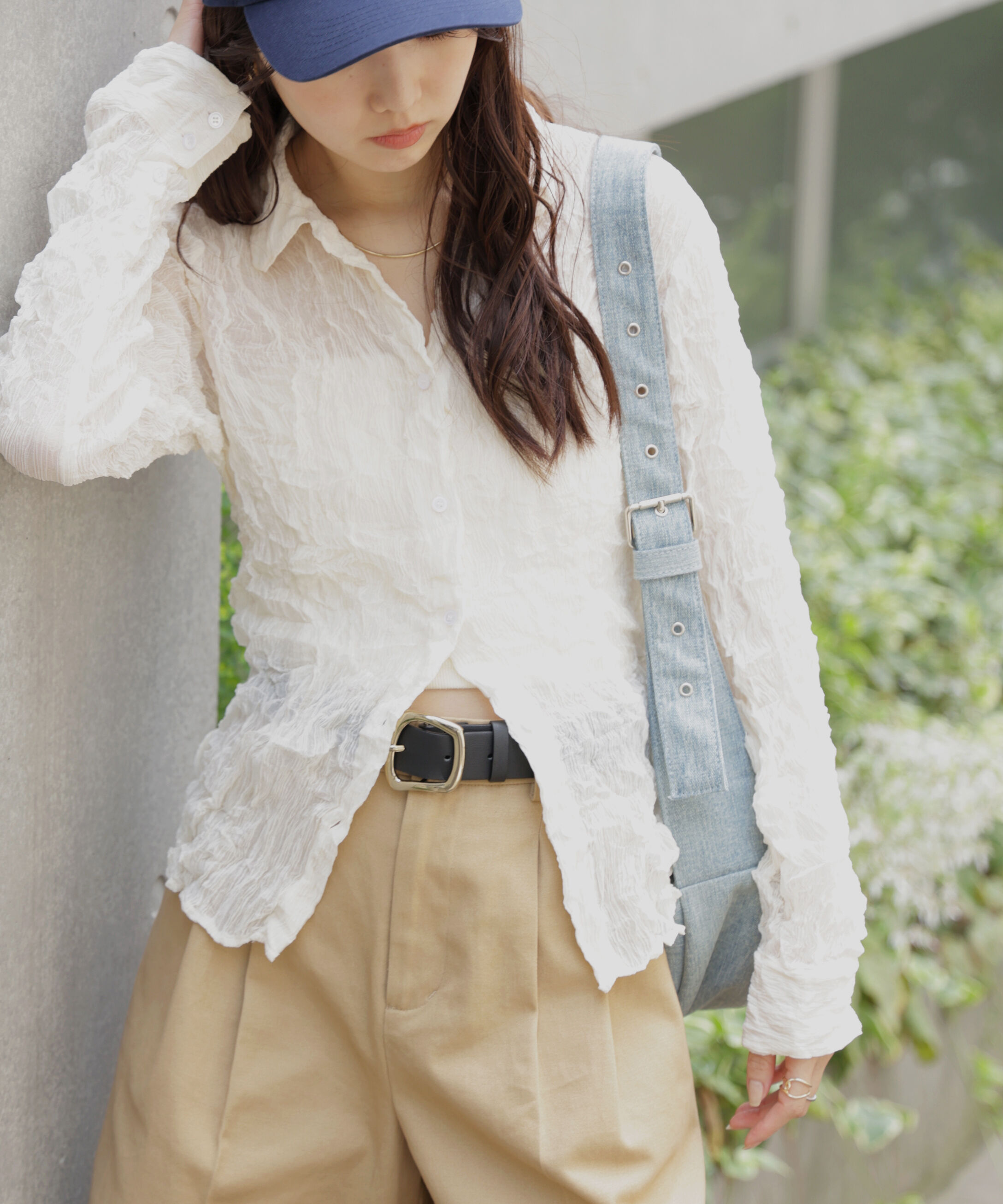  「シアースリムシャツ」|シャツ・ブラウス|