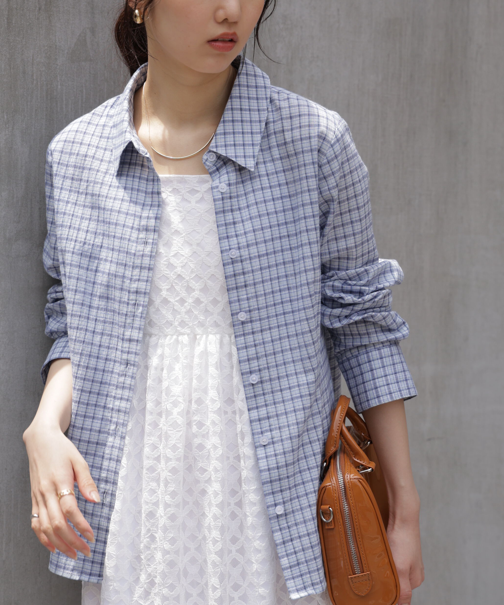  「シアースリムシャツ」|シャツ・ブラウス|