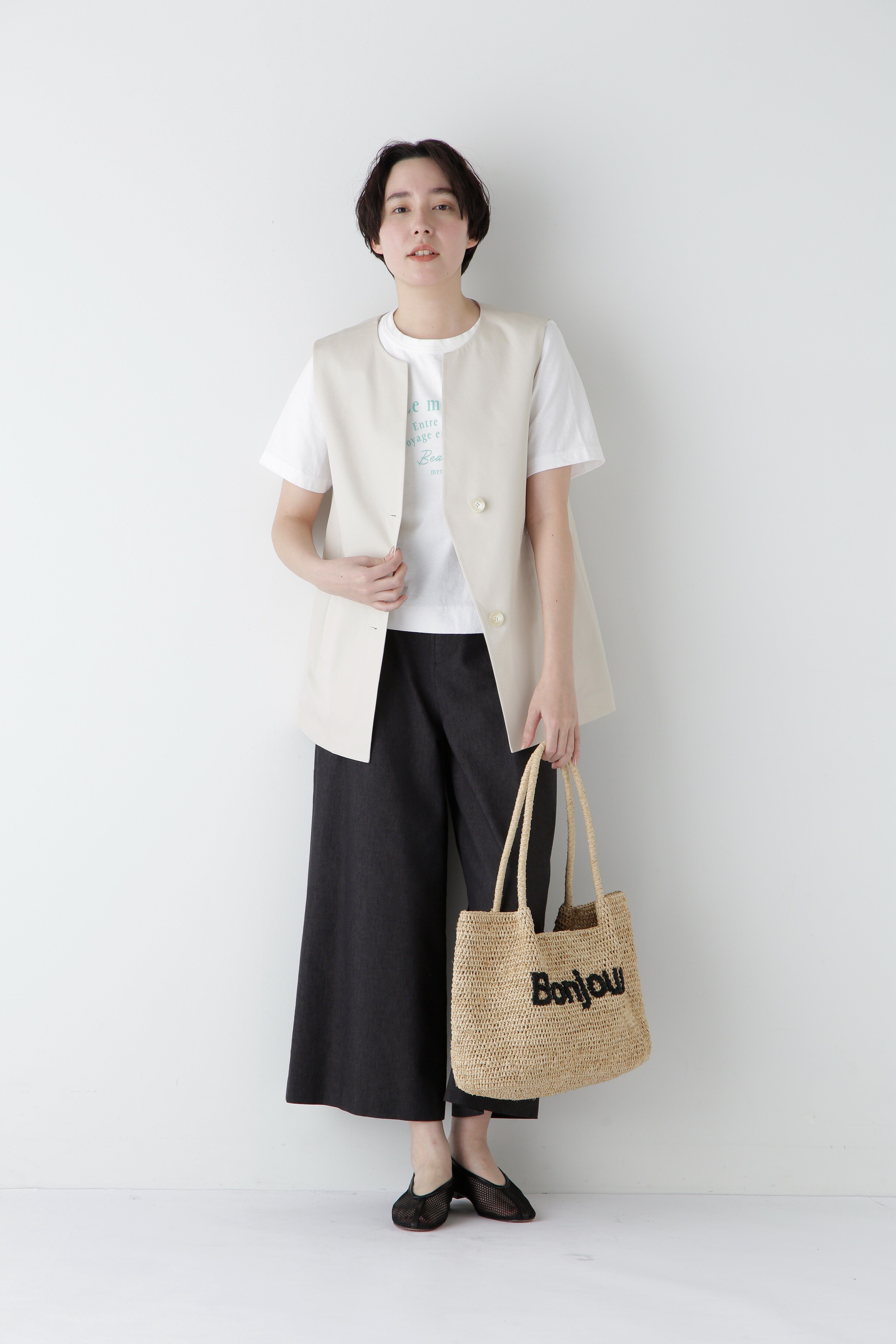  「◆リサイクルコットン度詰天竺Ｔシャツ」|Tシャツ・カットソー|