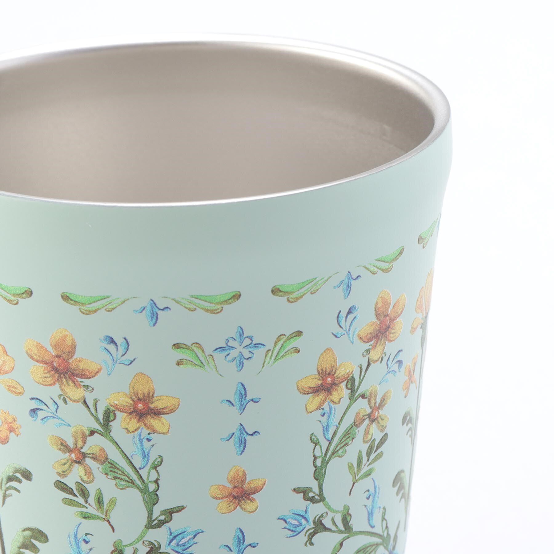 212 KITCHEN STORE「蓋付きタンブラー フラワー」|グラス・マグカップ|