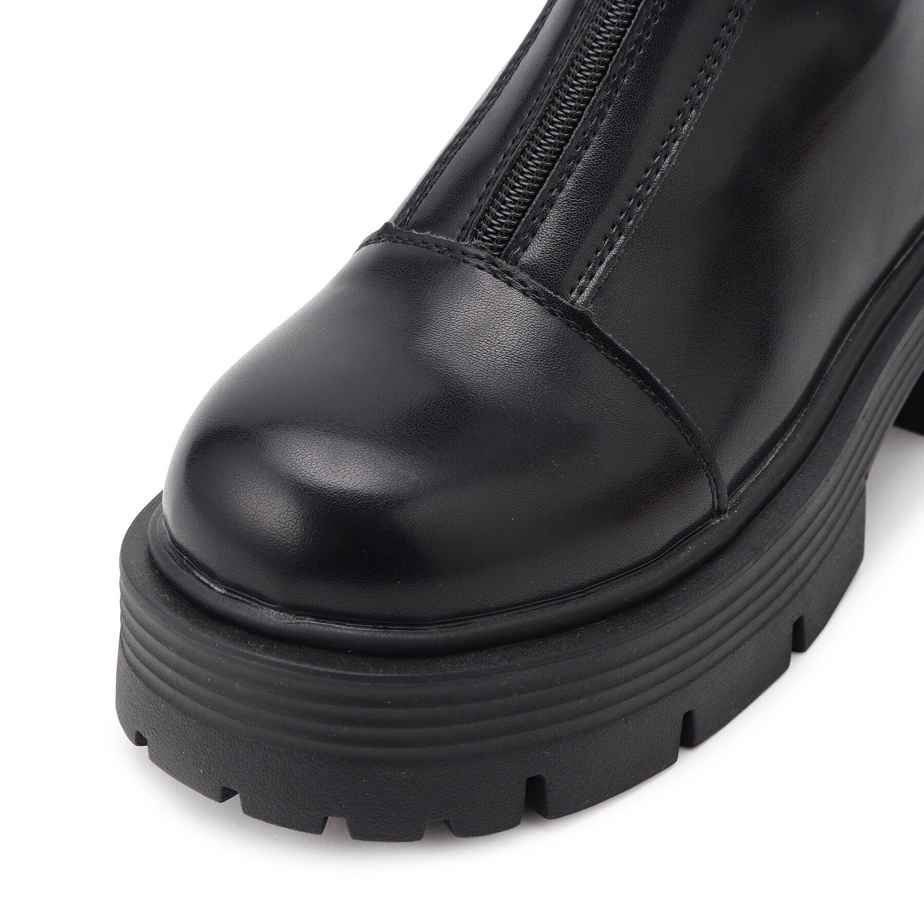 csT&P「厚底センタージップブーツ」|ショートブーツ|