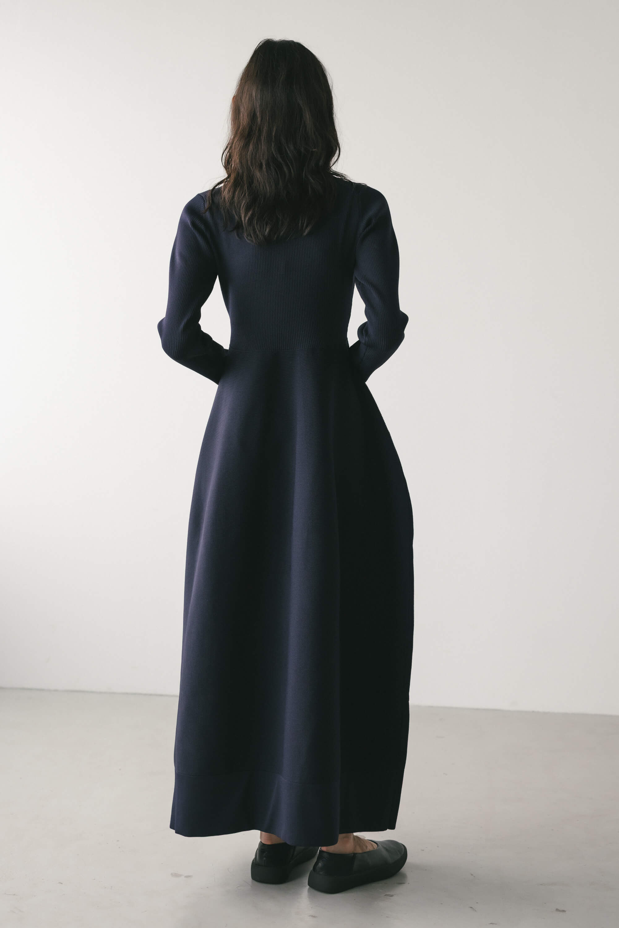 STYLEMIXER「フォルムポロニットワンピース」|ワンピース|