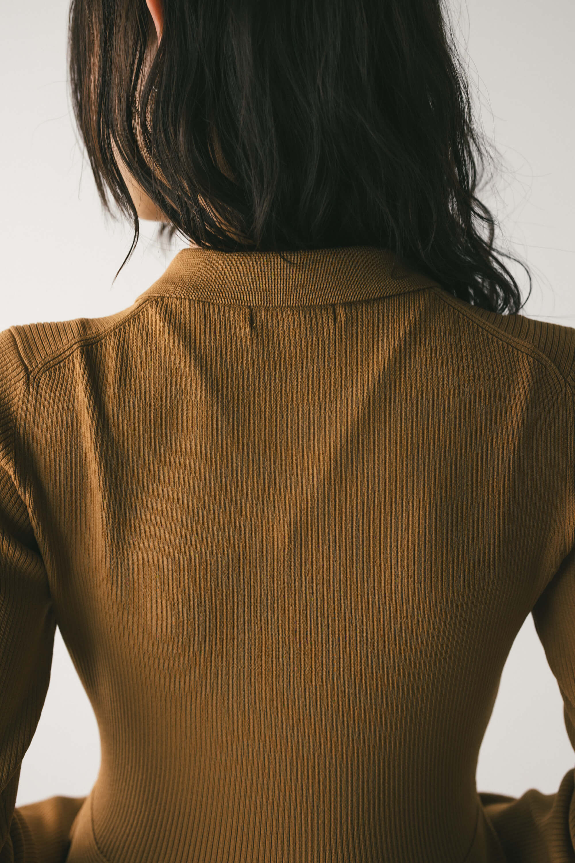 STYLEMIXER「フォルムポロニットワンピース」|ワンピース|