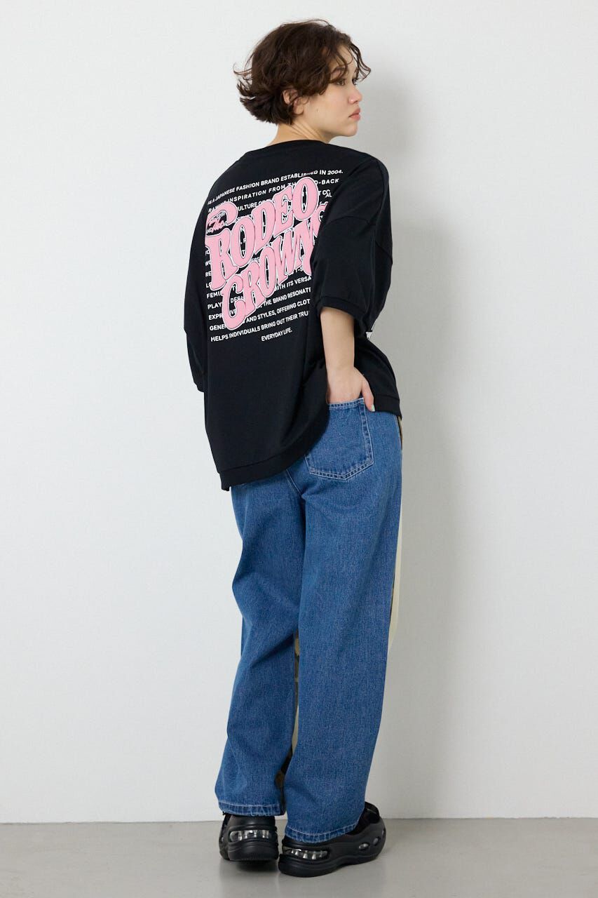 RODEO CROWNS「発泡マルチロゴビッグトップス」|Tシャツ・カットソー|