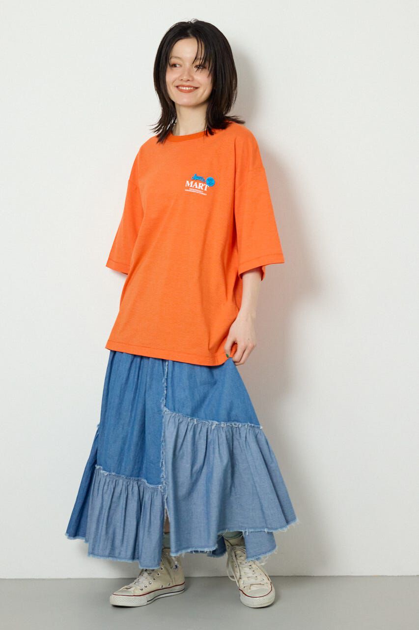 RODEO CROWNS「Heather Border Tシャツ」|Tシャツ・カットソー|