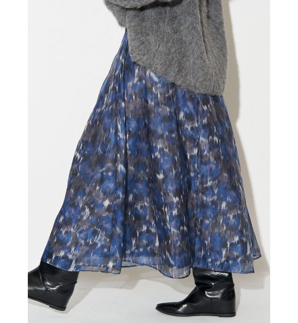 ELENDEEK「BLURRED PRINT SK」|スカート|