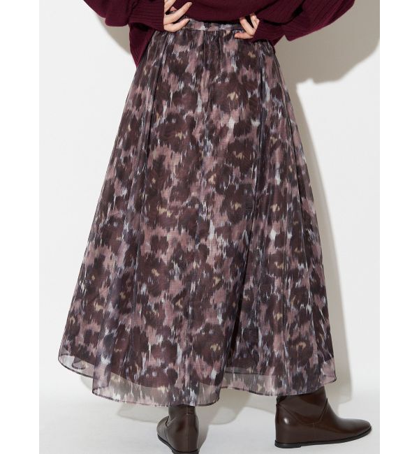 ELENDEEK「BLURRED PRINT SK」|スカート|
