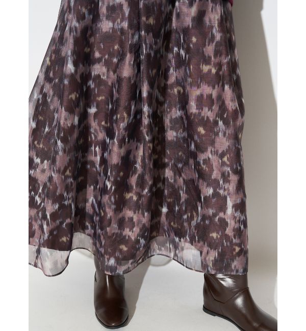 ELENDEEK「BLURRED PRINT SK」|スカート|