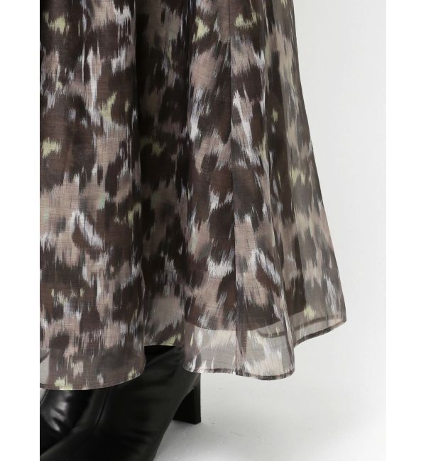 ELENDEEK「BLURRED PRINT SK」|スカート|