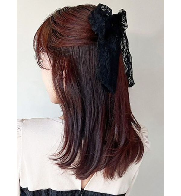 RESEXXY「レースリボンバレッタ」|その他|ブラック