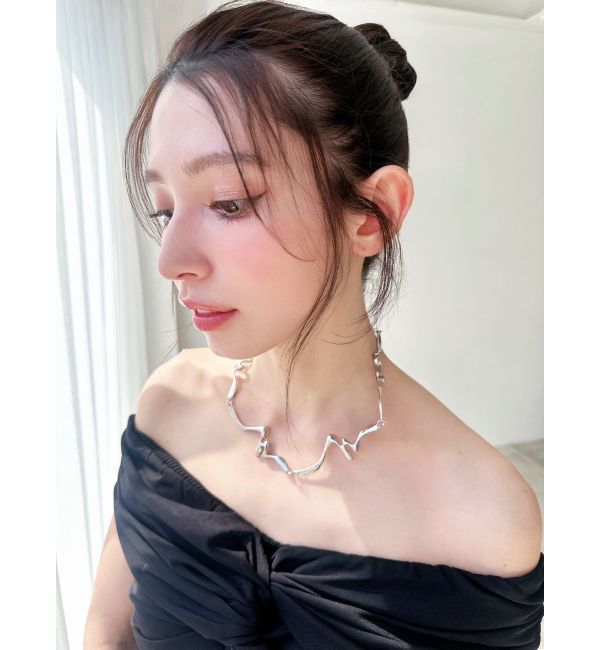 RESEXXY「ウェーブチョーカーネックレス」|ネックレス|