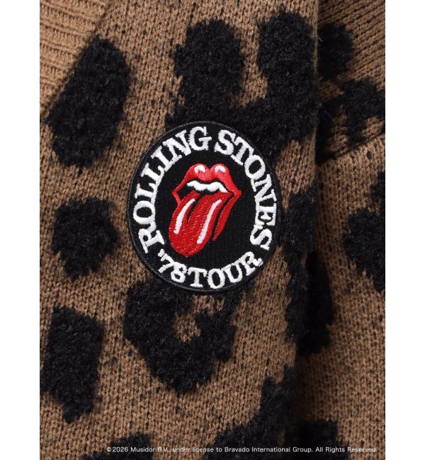 EVRIS「【ザ・ローリング・ストーンズ】Vネックカーディガン」|カーディガン|