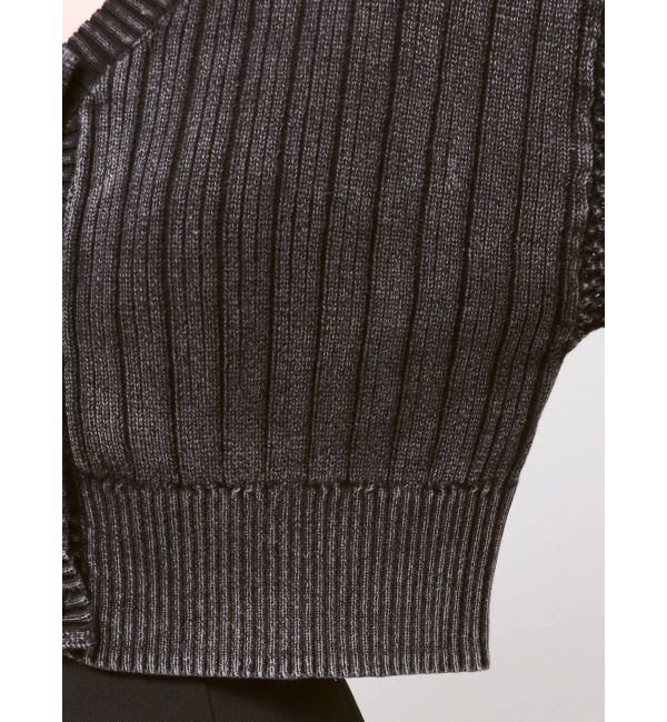 EVRIS「2WAYピグメントニットカーディガン」|カーディガン|
