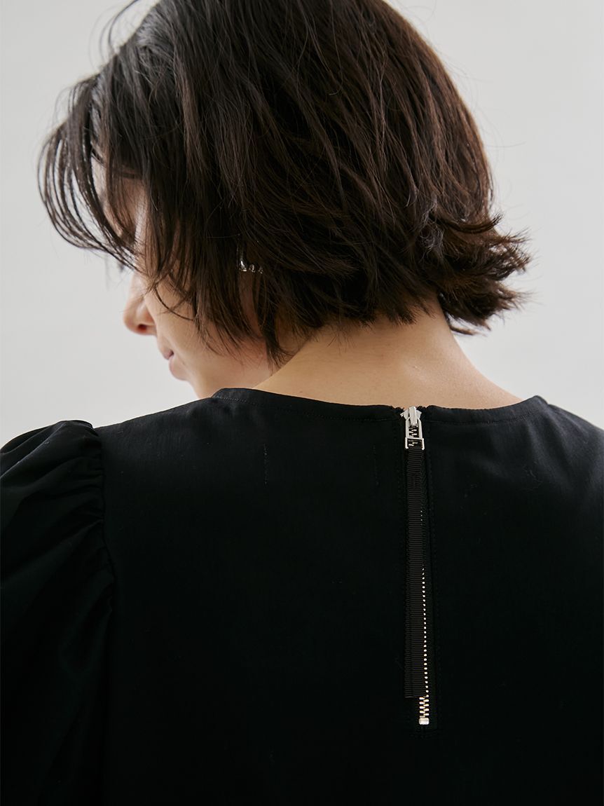 emmi atelier「デザインスリーブTシャツ」|Tシャツ・カットソー|