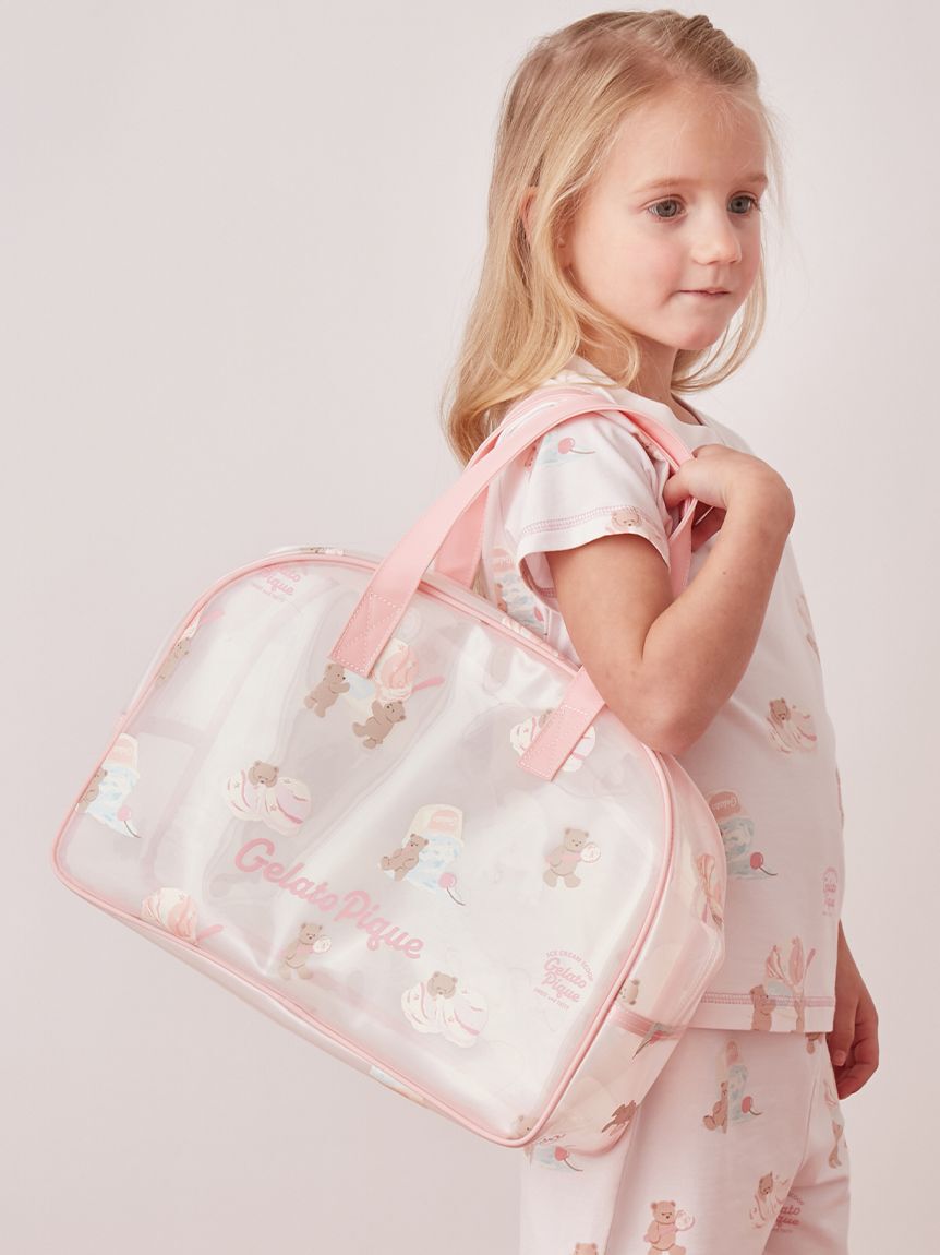 GELATO PIQUE KIDS & BABY「【KIDS】アイスクリームベア柄PVCプールバッグ」|トートバッグ|