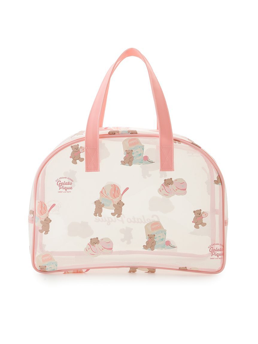 GELATO PIQUE KIDS & BABY「【KIDS】アイスクリームベア柄PVCプールバッグ」|トートバッグ|