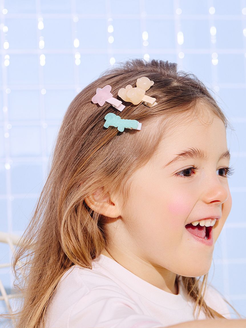 GELATO PIQUE KIDS & BABY「【KIDS】アイスクリームベアヘアクリップ」|ヘアバンド|