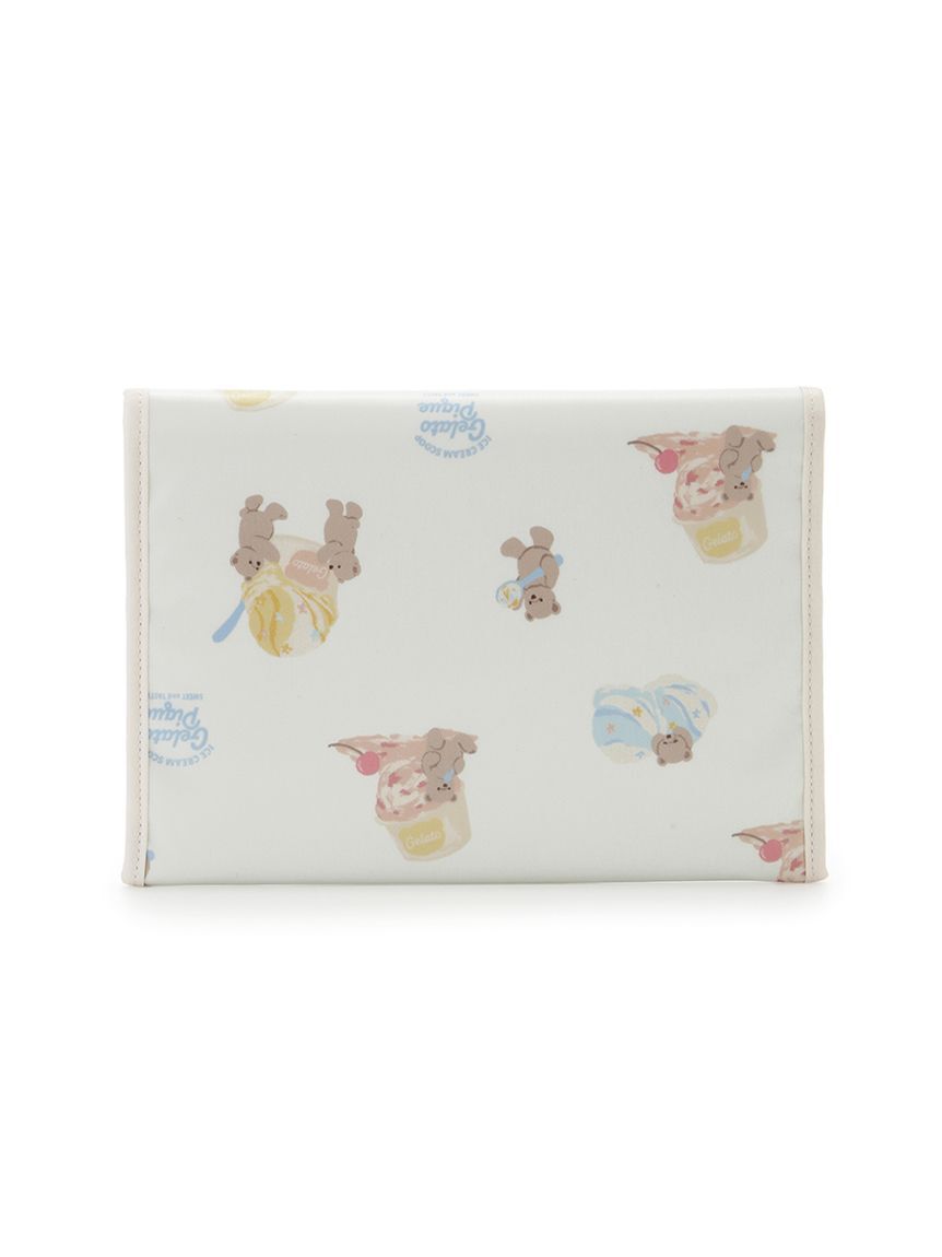 GELATO PIQUE KIDS & BABY「アイスクリームベア柄母子手帳ケースM」|マタニティ・ママグッズ|