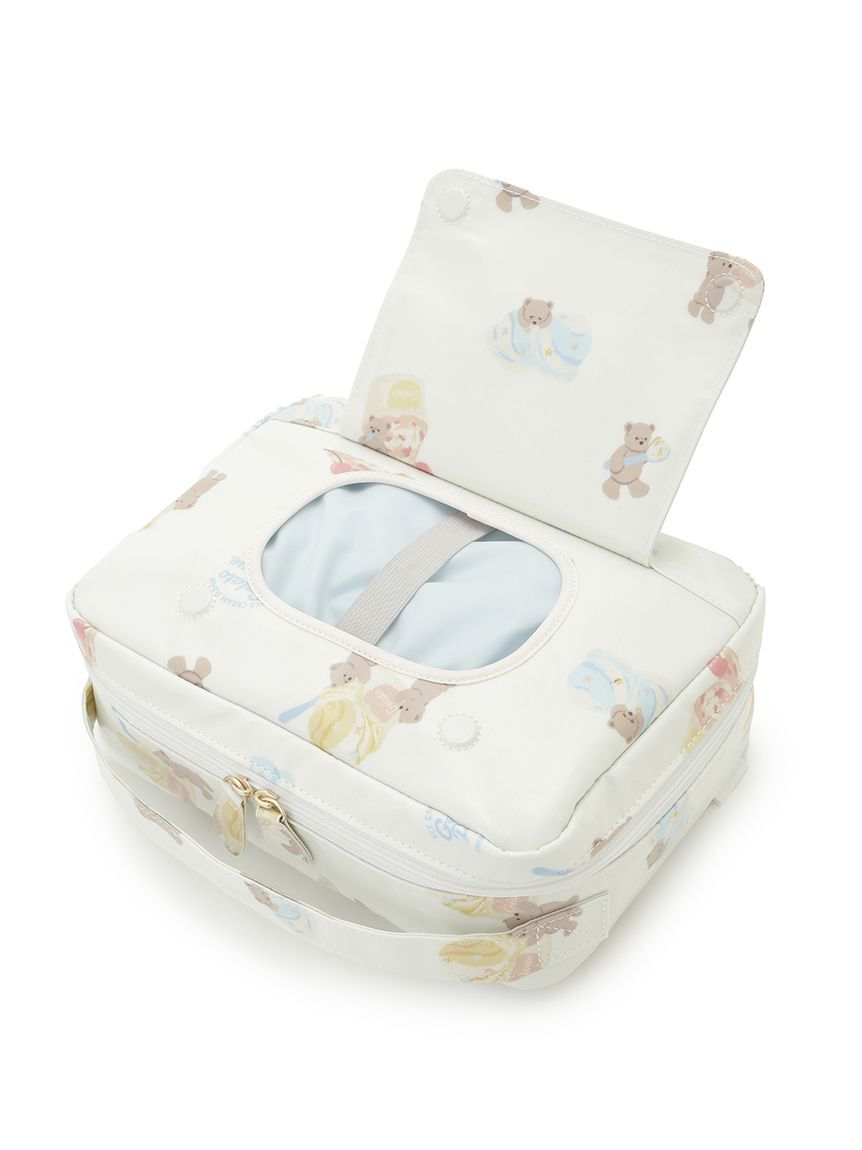 GELATO PIQUE KIDS & BABY「アイスクリームベア柄おむつポーチ」|マタニティ・ママグッズ|