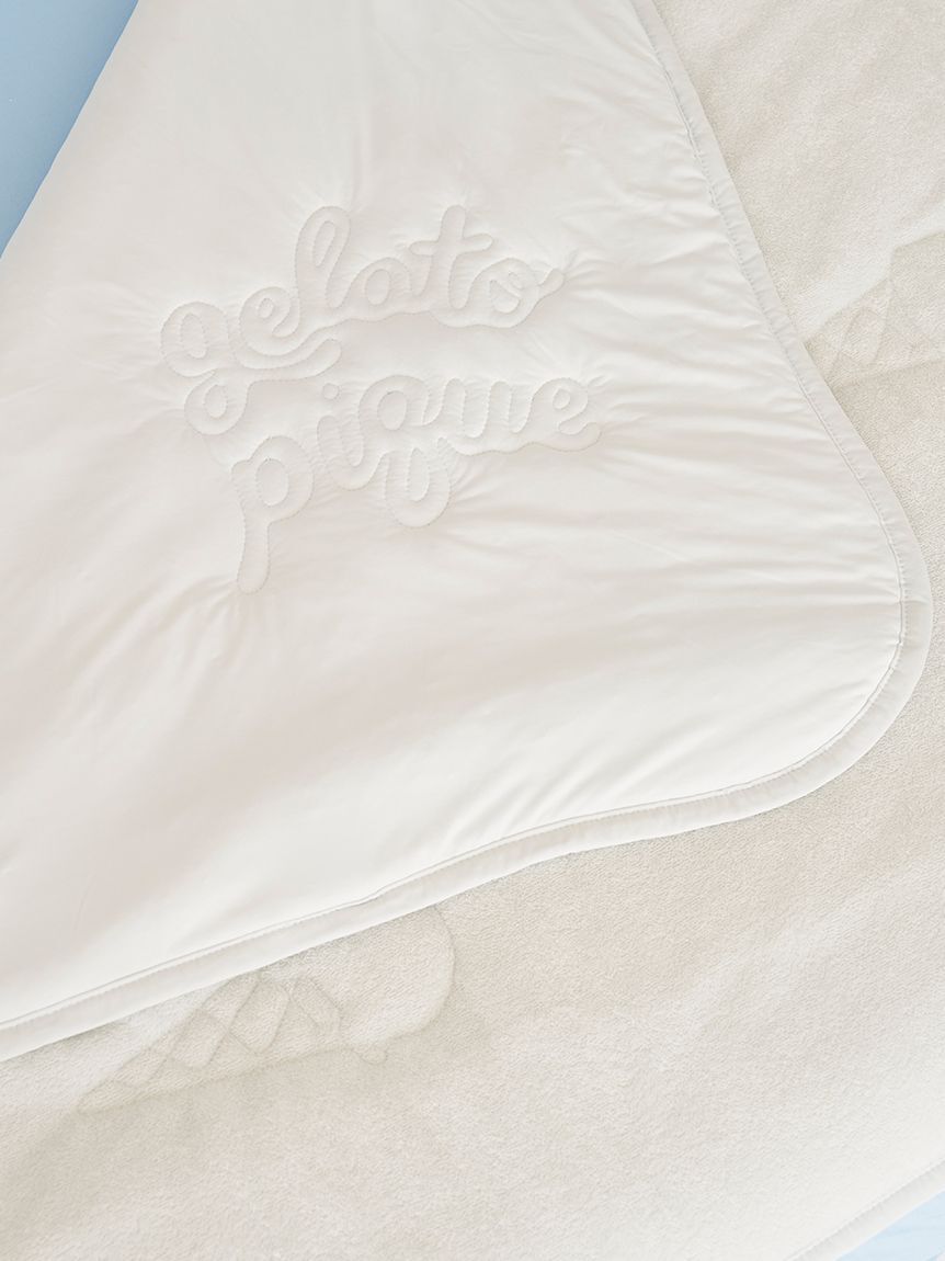 gelato pique Sleep「【Sleep】【接触冷感】アイスロゴキルト敷きパッド（シングル）」|その他|