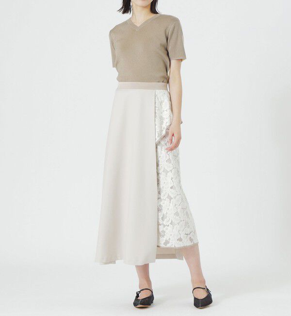  「2フェイスショートスリーブトップス」|ニット・セーター|