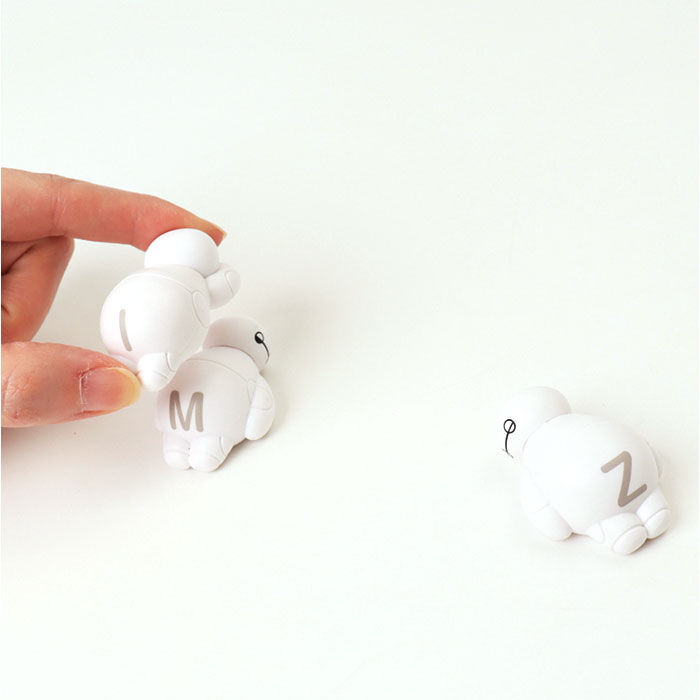 BACKYARD FAMILY「知育 おもちゃ 文字 通販 もじもじベイマックス 知育玩具 練習 こども アルファベット 教育」|その他ベビー用品|