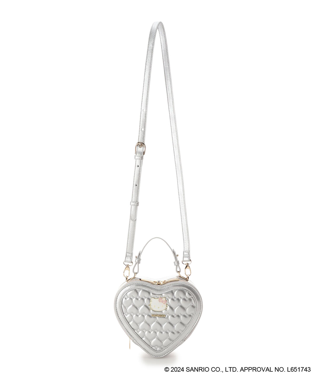 Samantha Vega「「ハローキティ」50周年記念コレクションハート型ショルダーバッグ」|ショルダー・メッセンジャー|