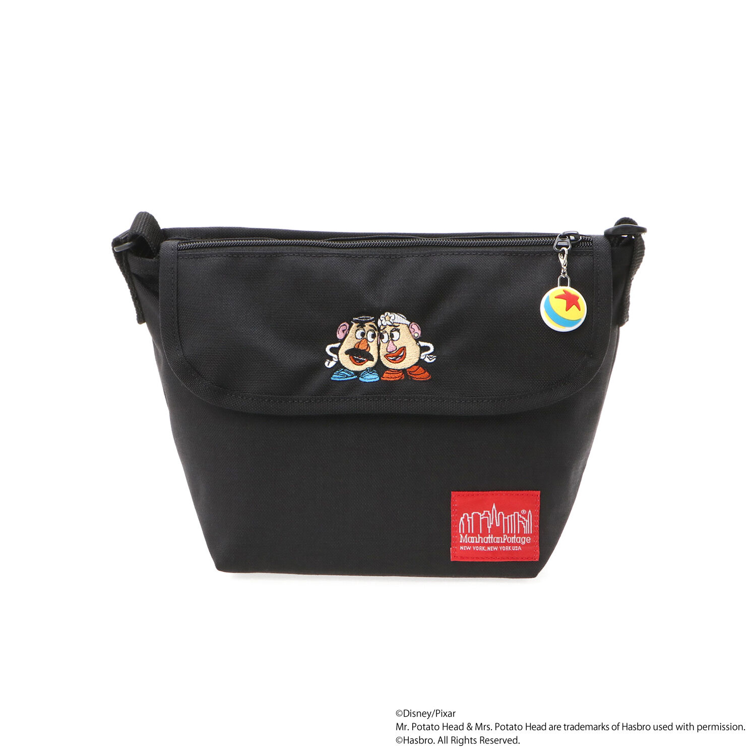 Manhattan Portage「Nylon Messenger Bag (XS) FZP MGNT / TOY STORY MR AND MRS POTATO HEAD」|ショルダー・メッセンジャー|