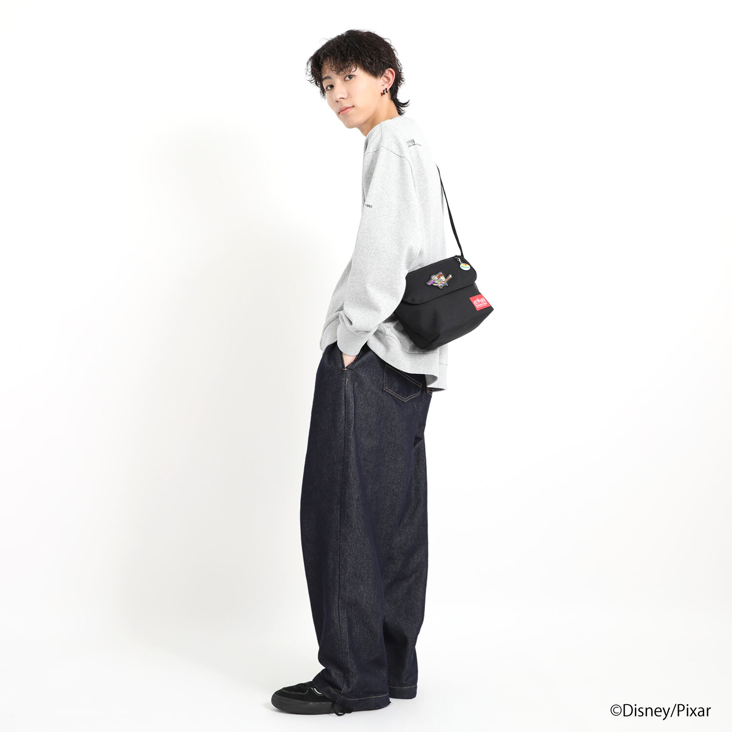 Manhattan Portage「Nylon Messenger Bag (XS) FZP MGNT / TOY STORY WOODY - BUZZ LIGHTYEAR」|ショルダー・メッセンジャー|