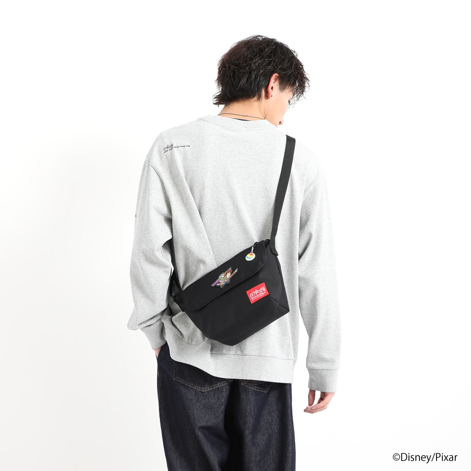 Manhattan Portage「Nylon Messenger Bag (XS) FZP MGNT / TOY STORY WOODY - BUZZ LIGHTYEAR」|ショルダー・メッセンジャー|