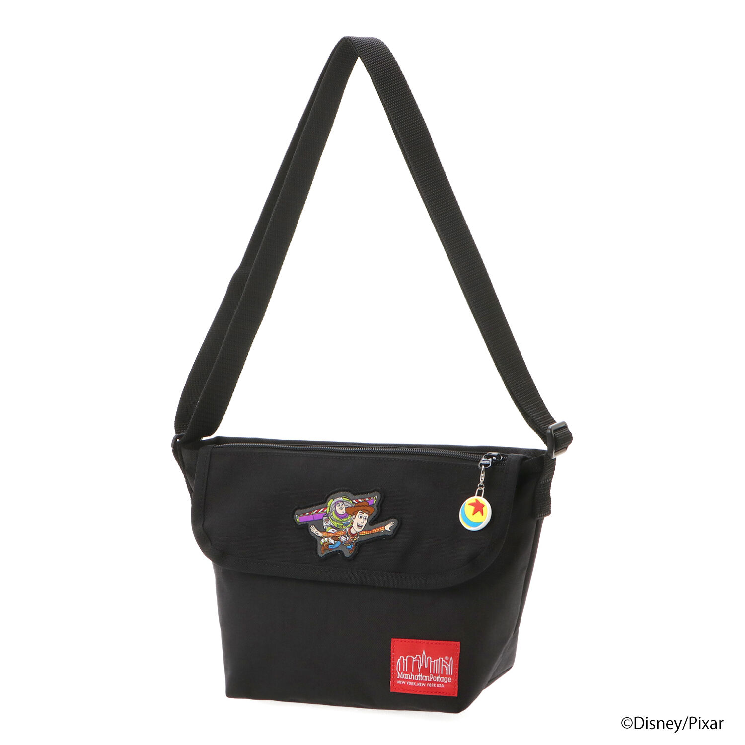 Manhattan Portage「Nylon Messenger Bag (XS) FZP MGNT / TOY STORY WOODY - BUZZ LIGHTYEAR」|ショルダー・メッセンジャー|