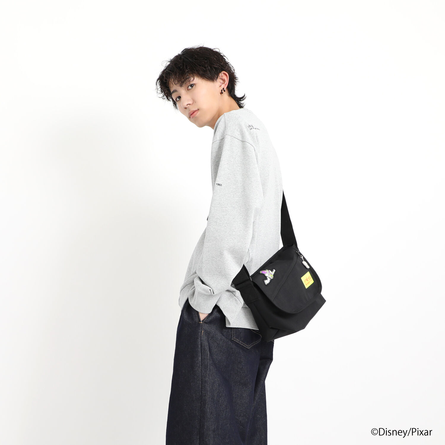 Manhattan Portage「Nylon Messenger Bag (SM) FZP MGNT / TOY STORY BUZZ LIGHTYEAR」|ショルダー・メッセンジャー|