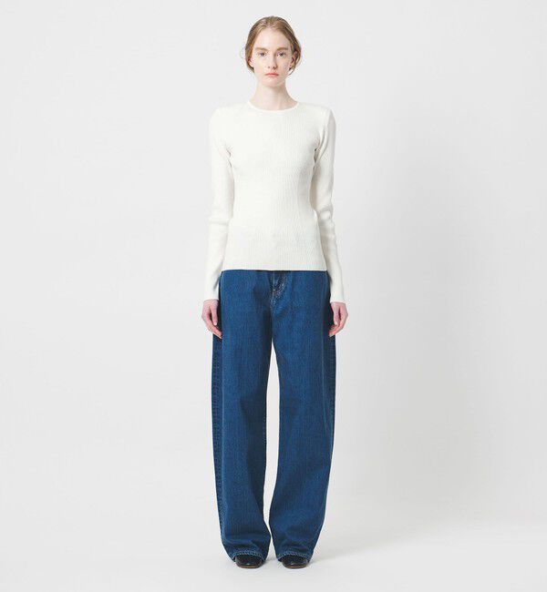 AEWEN MATOPH「＜AEWEN MATOPH＞コットンカシミヤミックス ショルダーパッドニット」|ニット・セーター|