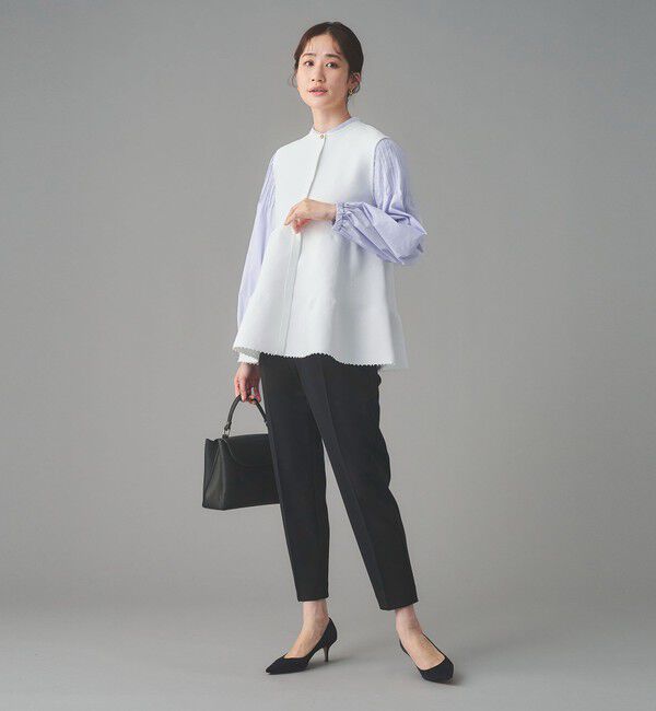 UNITED ARROWS「チュールカラー 2WAY ブラウス」|シャツ・ブラウス|