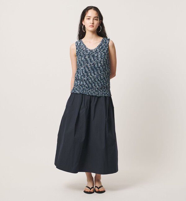 UNITED ARROWS「ボリューム タック スカート ‐ウォッシャブル‐」|スカート|