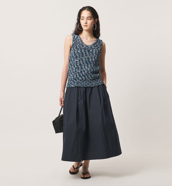 UNITED ARROWS「ボリューム タック スカート ‐ウォッシャブル‐」|スカート|