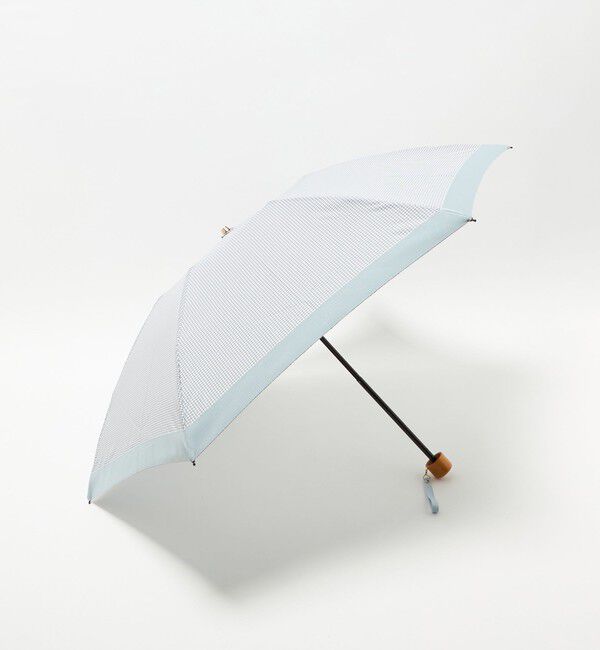 UNITED ARROWS「＜Athena New York＞CHK/CAMILA  晴雨兼用 折りたたみ傘」|傘|LT.GRAY