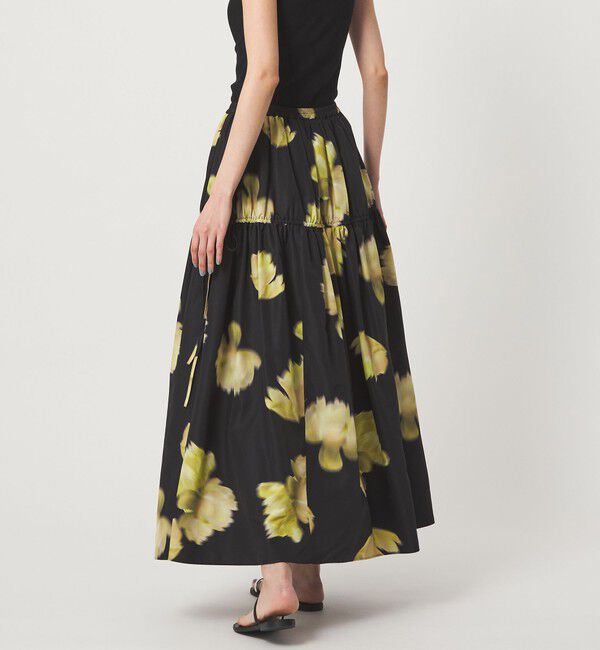 EMMEL REFINES「＜EMMEL REFINES＞EM ビッグフラワー ギャザー フレアスカート」|スカート|