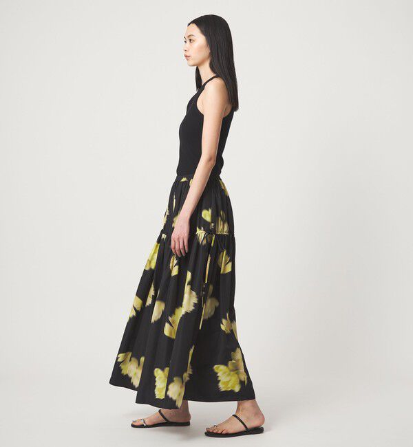 EMMEL REFINES「＜EMMEL REFINES＞EM ビッグフラワー ギャザー フレアスカート」|スカート|