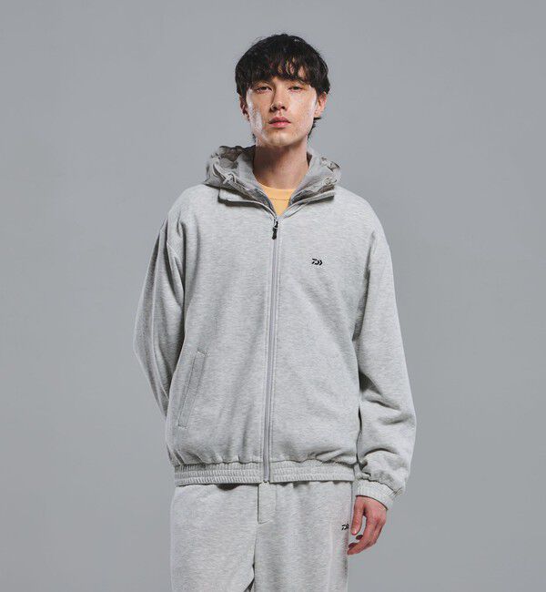 UNITED ARROWS green label relaxing「【別注】＜DAIWA＞GLR ジップ スウェット ジャケット」|カーディガン|
