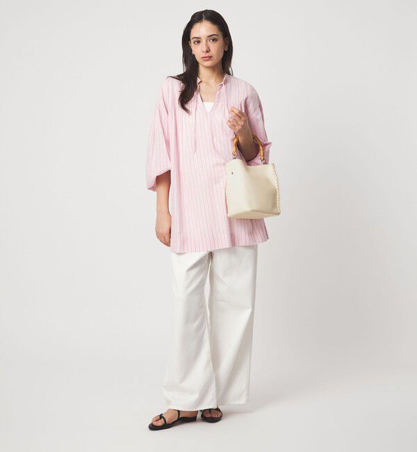 UNITED ARROWS green label relaxing「2WAY バンブーハンドル バッグ」|ショルダー・メッセンジャー|