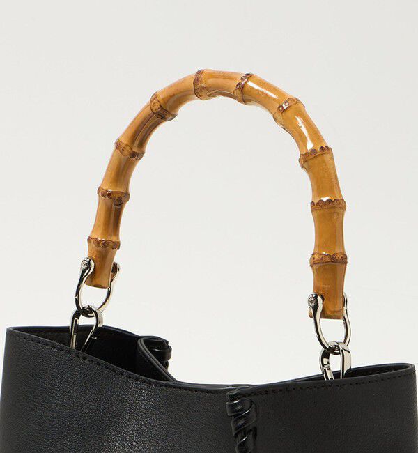 UNITED ARROWS green label relaxing「2WAY バンブーハンドル バッグ」|ショルダー・メッセンジャー|