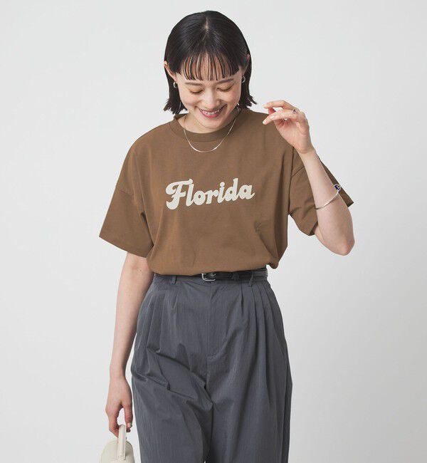 UNITED ARROWS green label relaxing「【別注】＜Champion＞サマー Tシャツ UVカット」|Tシャツ・カットソー|MD.BROWN